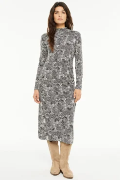 Mujer System Action Vestidos>Vestido largo estampado