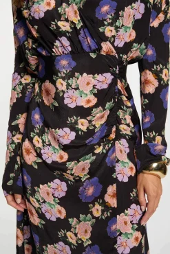 Mujer Morgan Vestidos>Vestido largo satinado