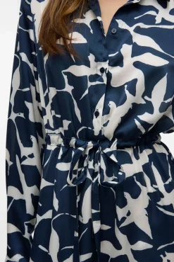 Mujer Vero Moda Vestidos>Vestido midi camisero