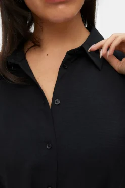 Mujer Vero Moda Curve Vestidos>Vestido midi camisero talla grande