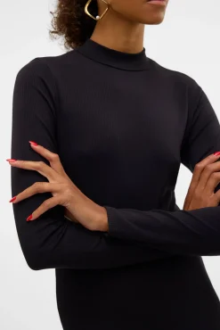 Mujer Vero Moda Vestidos>Vestido midi de manga larga