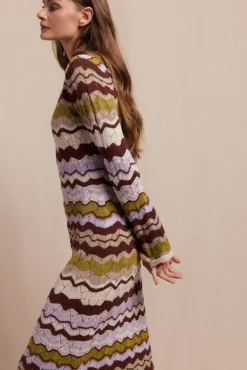 Mujer Slowlove Vestidos>Vestido punto ondas