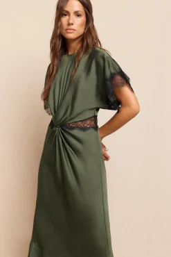 Mujer Slowlove Vestidos>Vestido Satinado