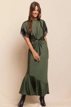 Mujer Slowlove Vestidos>Vestido Satinado