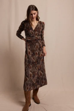 Mujer Slowlove Vestidos>Vestido textura elastico