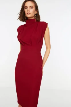 Mujer Trendyol Vestidos>Vestido tubo midi