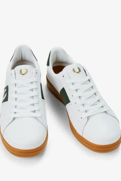 Hombre Fred Perry Zapatillas>Zapatilla B721 piel