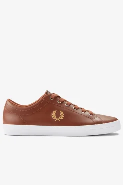 Hombre Fred Perry Zapatillas>Zapatilla baseline leather