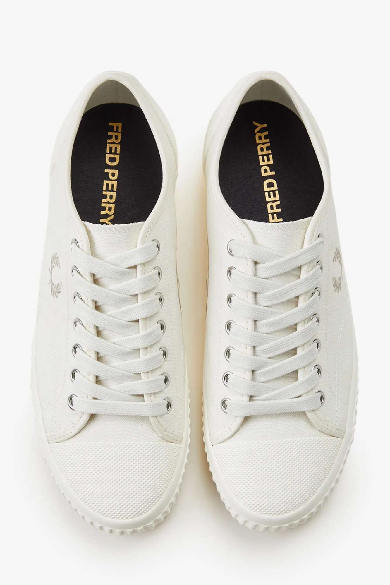 Hombre Fred Perry Zapatillas>Zapatilla Hughes-low lona