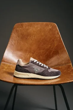 Hombre OOTO Zapatillas>Zapatilla piel y tejido