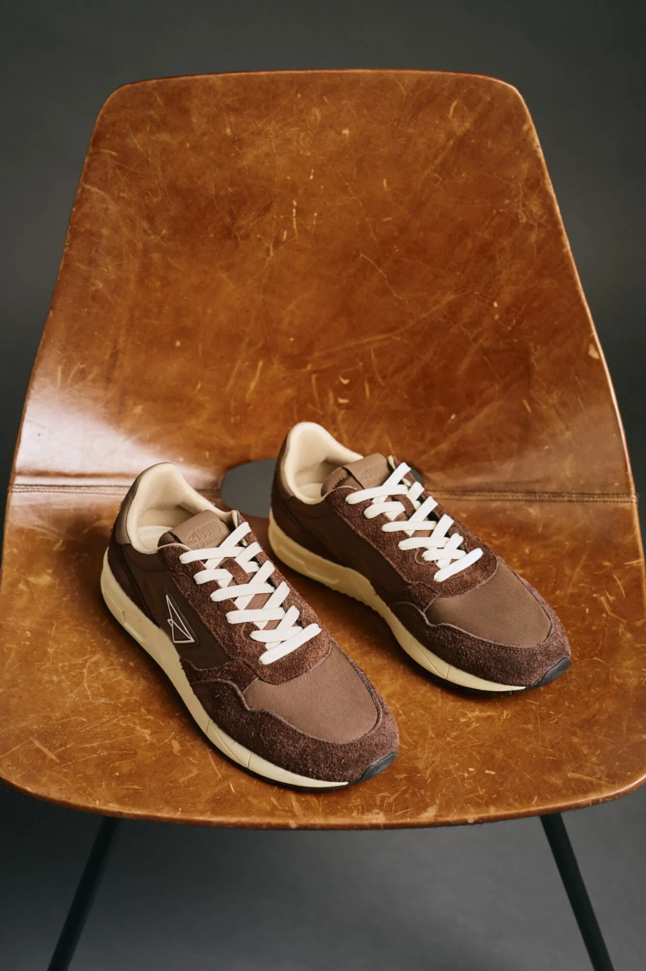 Hombre OOTO Zapatillas>Zapatilla piel y tejido