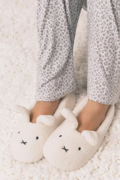 Mujer Women'secret Zapatillas Casa|Bailarinas>Zapatillas casa bailarinas borrego Miffy