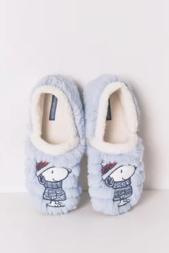 Mujer Women'secret Zapatillas Casa>Zapatillas casa Snoopy bota baja