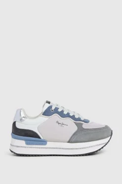 Mujer Pepe Jeans Calzado Piel|Zapatillas>Zapatillas de ante y glitter