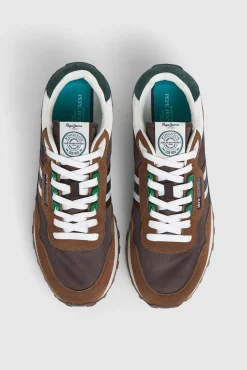 Hombre Pepe Jeans Zapatillas>Zapatillas Running Con Detalles En Ante