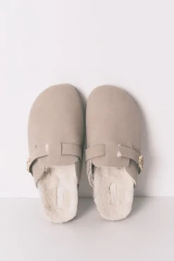 Mujer Women'secret Zapatillas Casa>Zapatillas tipo zueco pelo