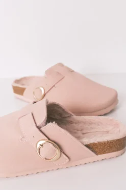 Mujer Women'secret Zapatillas Casa>Zapatillas tipo zueco pelo