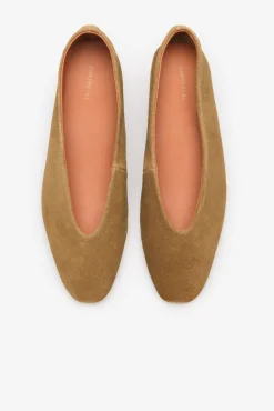 Mujer Cortefiel Bailarinas|Tacones>Zapato bailarina piel con tacón