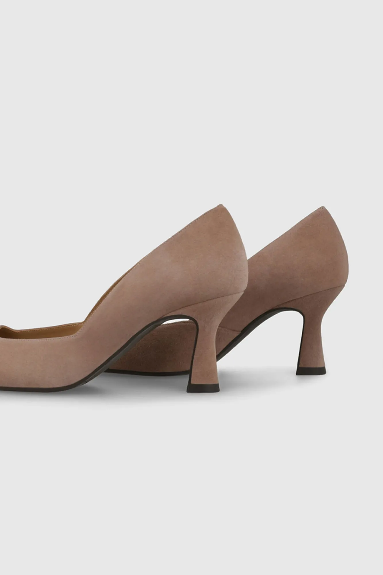 Mujer Lodi Calzado Piel>Zapatos de salón ante con escote cuadrado