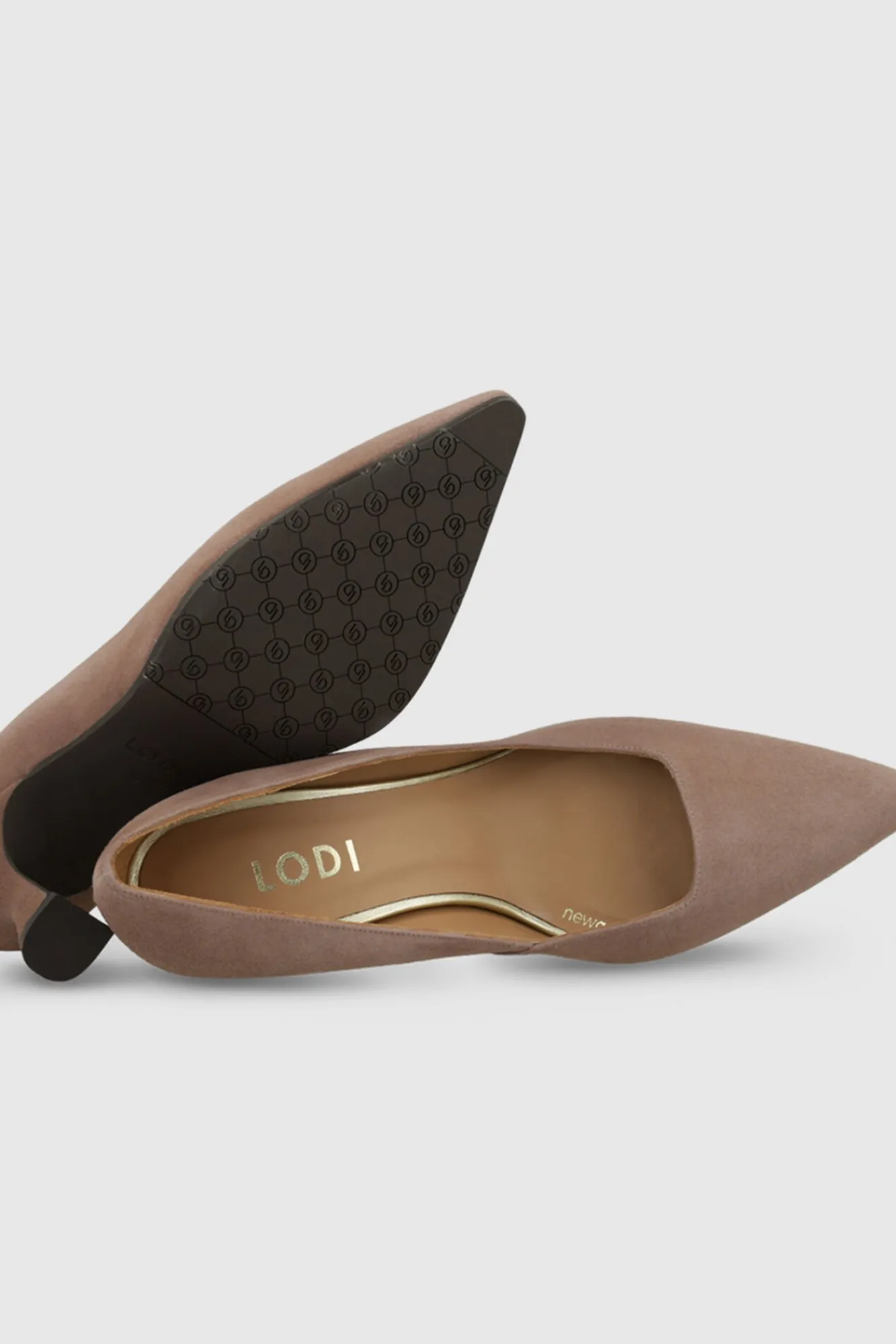 Mujer Lodi Calzado Piel>Zapatos de salón ante con escote cuadrado