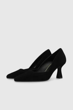 Mujer Lodi Calzado Piel>Zapatos de salón ante con escote cuadrado